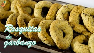 Rosquitas de Garbanzo  Sin gluten ni lactosa 💚 [upl. by Aenej]