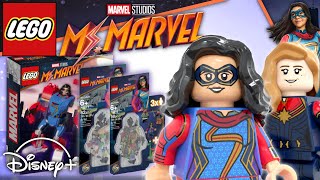 I Designed Ms Marvel LEGO Sets [upl. by Ellesig525]