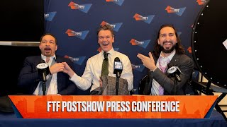 FTF Postshow Press Conference Finally addressing the burner account rumors  BONUS [upl. by Naamana22]