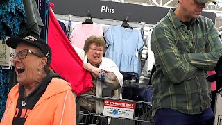 Farting at Walmart then looking for the fart  THE POOTER  Fart Pranks at Walmart  Jack Vale [upl. by Luy]