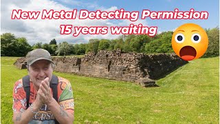 15 Year Wait For Permission To Metal Detect Finally  metaldetecting treasure [upl. by Leahcimauhsoj]