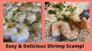 Easy amp Delicious Shrimp Scampi  How To Make Shrimp Scampi In The Oven [upl. by Melisa234]