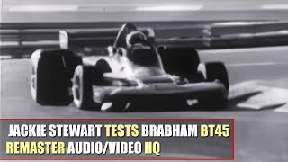 HQ F1 1978 Jackie Stewart Tests quotBrabhamAlfa Romeo BT45Cquot Paul Ricard REMASTER AUDIOVIDEO [upl. by Noyek11]