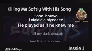 KILLING ME SOFTLY JESSY J KARAOKE 12 [upl. by Amias952]