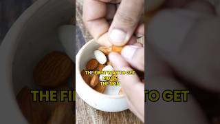 How to remove skin from almonds and why remove the skin almond almonds digestion [upl. by Amhser900]