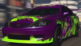 Karin Asterope GZ Customizations Toyota Camry  GTA 5 Online [upl. by Ociram]