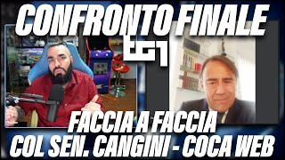 CONFRONTO FACCIA A FACCIA CON IL SENATORE CANGINI quotDEL TG1quot  dalla live di ivangrieco [upl. by Redna131]