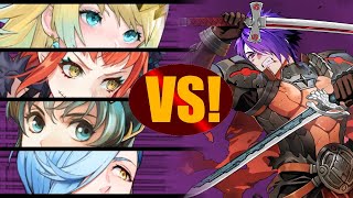 Fire Emblem Heroes LHB  Shez Dual Sword Master ABYSSAL [upl. by Roid]