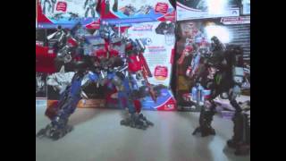 Transformers Dark Of the Moon  Optimus Rage  Shockwave Death Stopmotion  300 subs special HD [upl. by Ot]