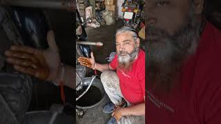 🙏bike ki time per service kara rahe hain🛠🔧automobilebikeroyalenfieldmotorcyclemechanic [upl. by Lindi]