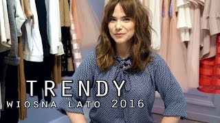 Radzka TRENDY wiosna lato 2016  zmiany w modzie [upl. by Anaer]