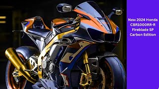 New 2024 Honda CBR1000RRR Fireblade SP Carbon Edition  all the more advanced and forward [upl. by Ertnod467]