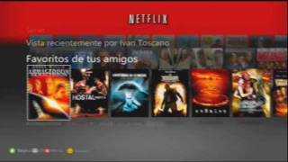 Netflix on Xbox 360 [upl. by Noryk917]