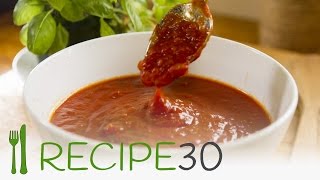 How to make Spicy Marinara Tomato Sauce [upl. by Yrannav]