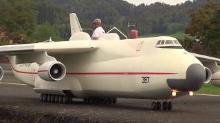 HANS BÜHR RADIO CONTROLLED ANTONOV AN225 AND BURAN SPACESHIP DECOUPLING SINGULAR [upl. by Lois552]