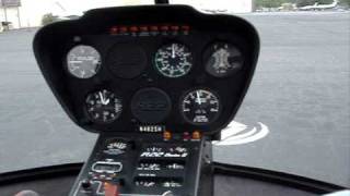 First Helicopter Training Flight  Robinson R22 [upl. by Notnel]