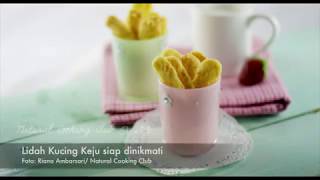 SERI KUE KLASIK  6 RESEP MANJUR LIDAH KUCING KEJU [upl. by Zeiler492]