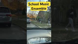 To the school’s music ensemble violin school fun musicensemble video 音乐 玩笑 录像 [upl. by Scurlock]