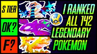 I Ranked ALL 142 Legendary Pokemon Shiny Forms  Mr1upz [upl. by Cindy527]