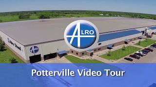 Alro Steel Potterville Michigan  Location Tour [upl. by Nwahsav]