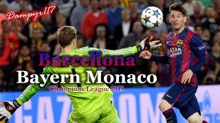 Barcellona  Bayern Monaco 30 SANDRO PICCININI 2015 [upl. by Ssalguod]