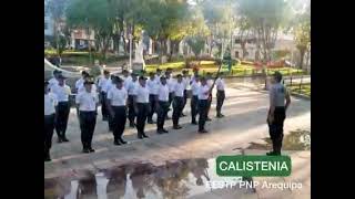 👮‍♂️ Suboficiales AREQUIPA Calistenia EESTPPNP [upl. by Nanreik]