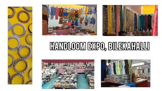 HANDLOOM EXPO BILEKAHALLI  BANGALORE [upl. by Enyt]