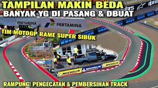 sirkuit mandalika terbaru hari ini keren banget banyak perubahan tahun ini sambut motoGP lebih 👍 [upl. by Oiznun]