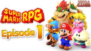 Super Mario RPG Gameplay Walkthrough Part 1  Princess Peach Captured Mushroom Kingdom [upl. by Knudson]