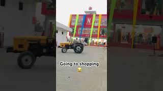 Shopping on tractor 😅 viralvideo automobile jatt youtube farming newsong farmer [upl. by Naaitsirhc]