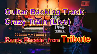 Challenge Randy  Guitar Backing Track【Crazy Train Live】from Tribute RandyRhoads [upl. by Joanna324]