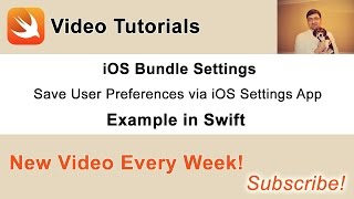 iOS Settings Bundle  Let Users Configure Your App via the iOS Settings App [upl. by Atiuqcaj]