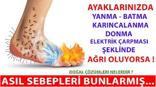 Ayak Altı Yanması Neden Olur Ayak Yanmasına Ne İyi Gelir  Ağrılarınıza Son Verecek 5 Doğal Tedavi [upl. by Blackmun]