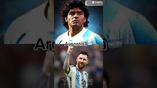 France zidane and mbappebrazil neymar and ronaldinhoargentina messi and maradonapurtugal ronaldo [upl. by Claudelle]