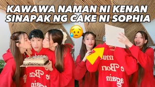 KENAN SAPOL ANG MUKHA NG CAKEKAY SABBY AT SOPHIA😲😲 [upl. by Bigelow]