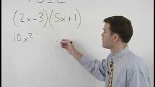 The FOIL Method  Multiplying Binomials  MathHelpcom [upl. by Baskett]