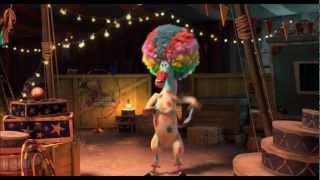 Madagascar 3  Marty Singing Circus Afro Theme HD [upl. by Asilla]