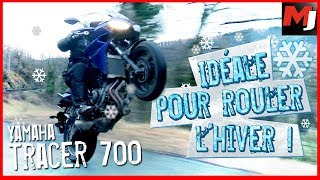 ESSAI Yamaha TRACER 700  la MOTO idéale en HIVER [upl. by Quintie164]