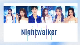 Nightwalker  CHAUNG ASIA Original TEN Lyrics  omgsub [upl. by Kerad]