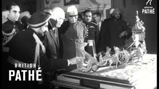 Visit Of President Eisenhower In Delhi 1959 [upl. by Ahsinad]