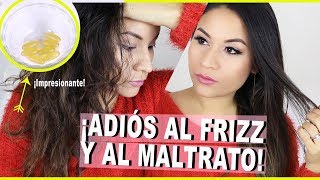 TRATAMIENTO PARA EL CABELLO SECO Y MALTRATADO CABELLO SIN FRIZZ Y SIN PUNTAS ABIERTAS 8 [upl. by Sehcaep241]