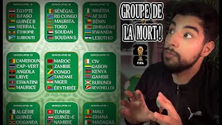 Quelles équipes Africaines ira à la Coupe du Monde 2026   Tirage au Sort Zone Afrique [upl. by Eerol]