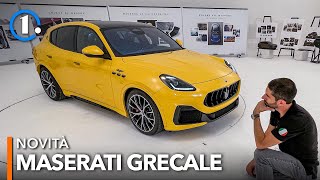 Maserati Grecale guardate COMÈ FATTA la rivale della PORSCHE MACAN [upl. by Goodwin801]