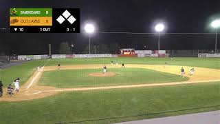 Mohawk Valley DiamondDawgs  Oneonta Outlaws  7424 [upl. by Mirisola]