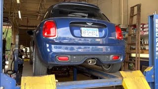 2015 Mini Cooper S Muffler Delete amp Resonator Delete [upl. by Hazelton]