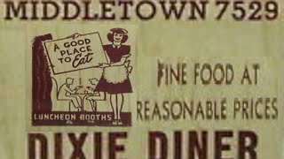 Former Dixie Diner 78 Dolson Ave Middletown ny Date filmed1940s No sound [upl. by Oine4]