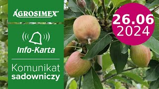 Owocówka jabłkóweczka i nawożenie  komunikat sadowniczy  Agrosimex [upl. by Isia]