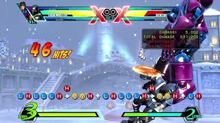 UMVC3 Taskmaster  Postj H j L Link TAC Infinite [upl. by Silvan]