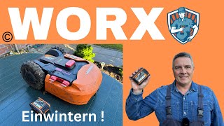 WORX LANDROID Mähroboter winterfit machen 🔧❄️  Nie wieder Probleme im Frühjahr [upl. by Lauren506]