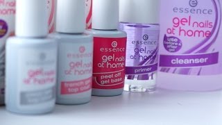 Новинка Essence Gel Nails at Home\Стойкий маникюр с гель лаками Essence [upl. by Katalin]